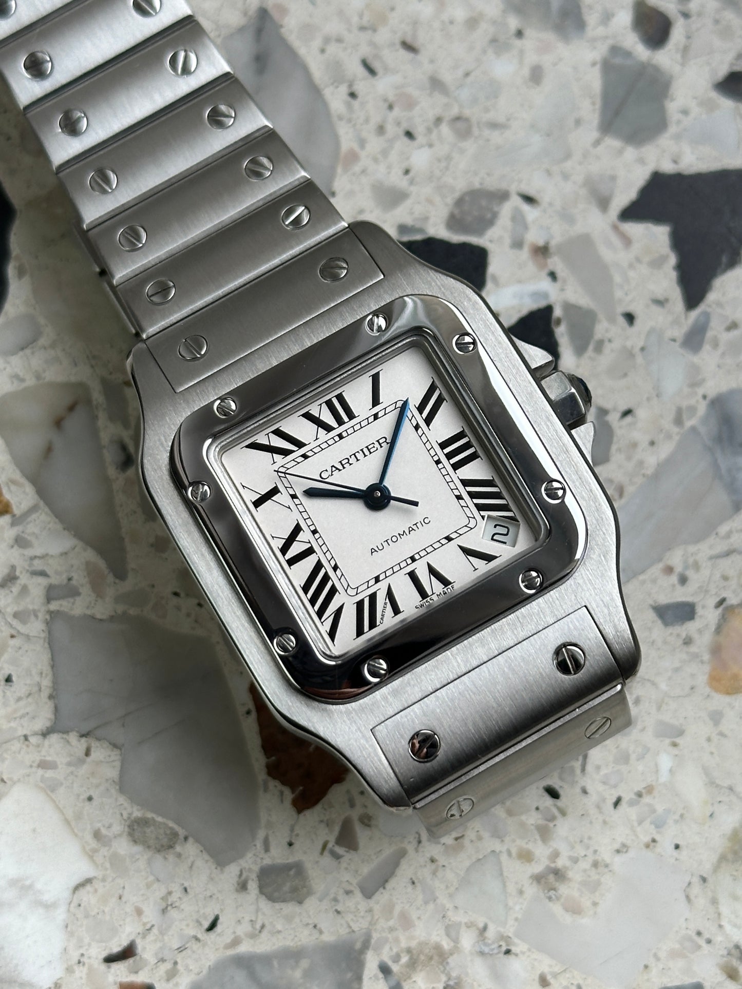 Cartier Santos 2823 Galbée XL (Full Set) W20098D6
