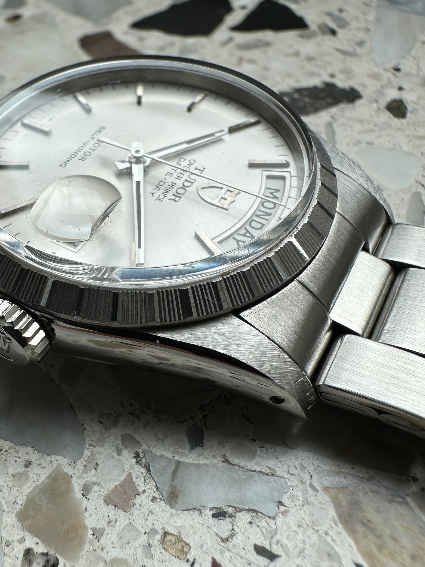 Tudor Prince 94510 Box & Papiere (Rolex Krone & Gehäuse) Day Date