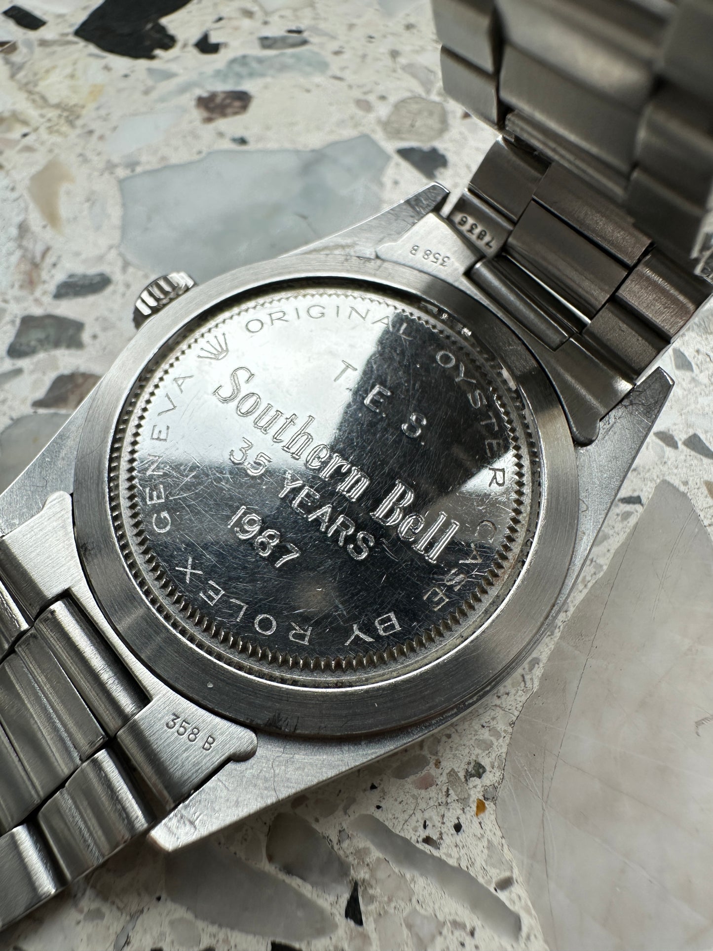 Tudor Prince 94510 Box & Papiere (Rolex Krone & Gehäuse) Day Date