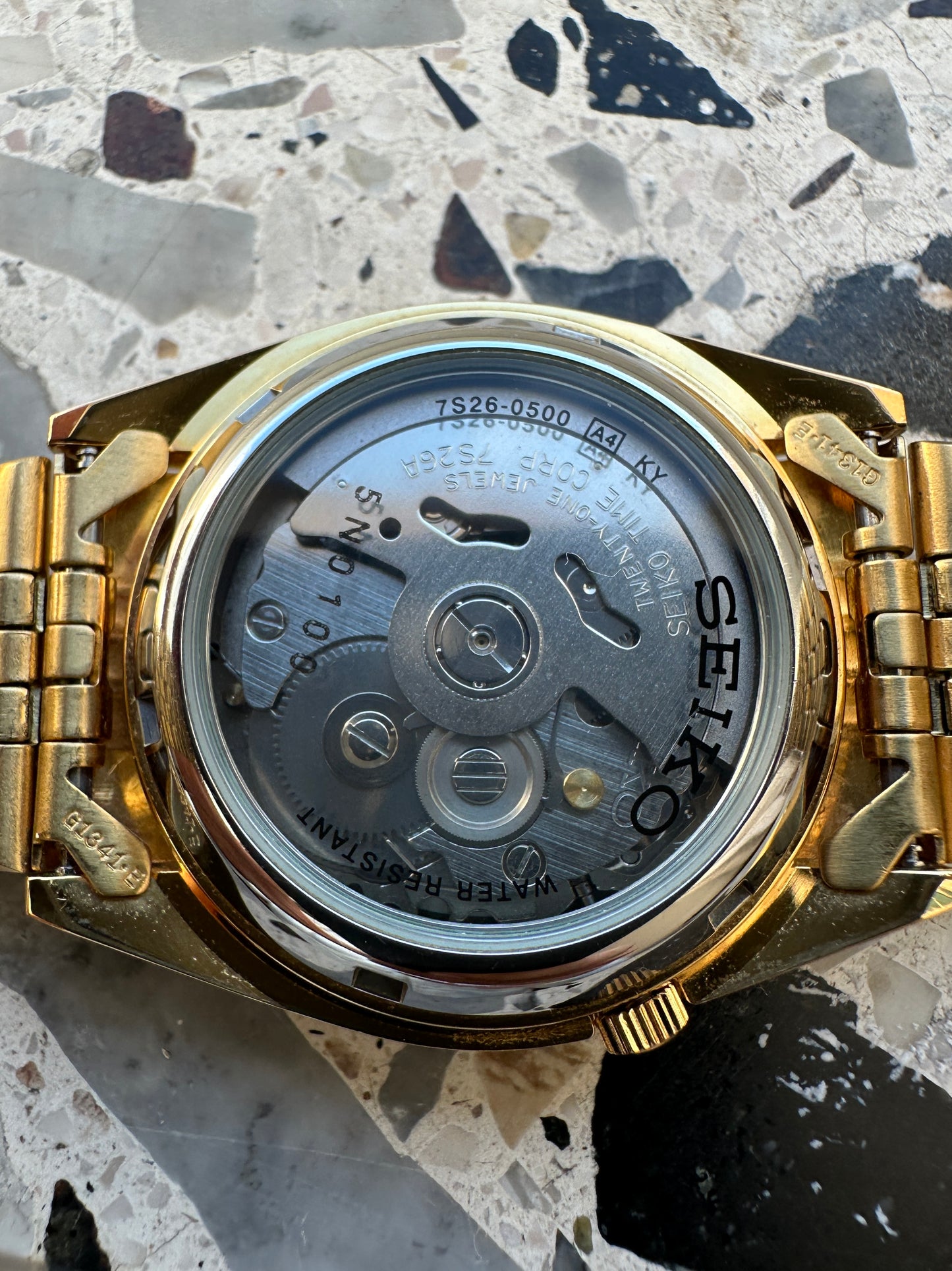 Seiko 5 SNXJ94 Datejust 7s26-0500