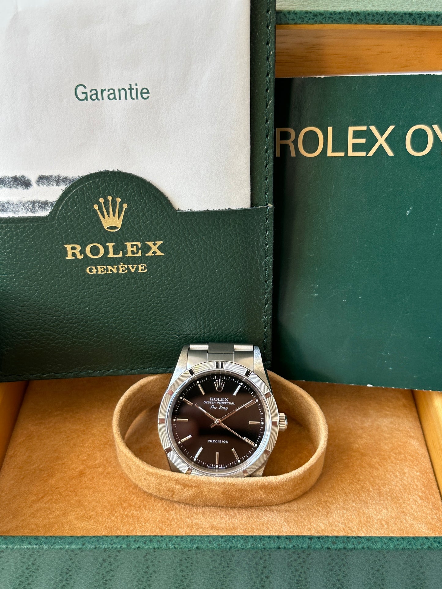 Rolex Air King (Box & Papers) Oyster Perpetual 14010