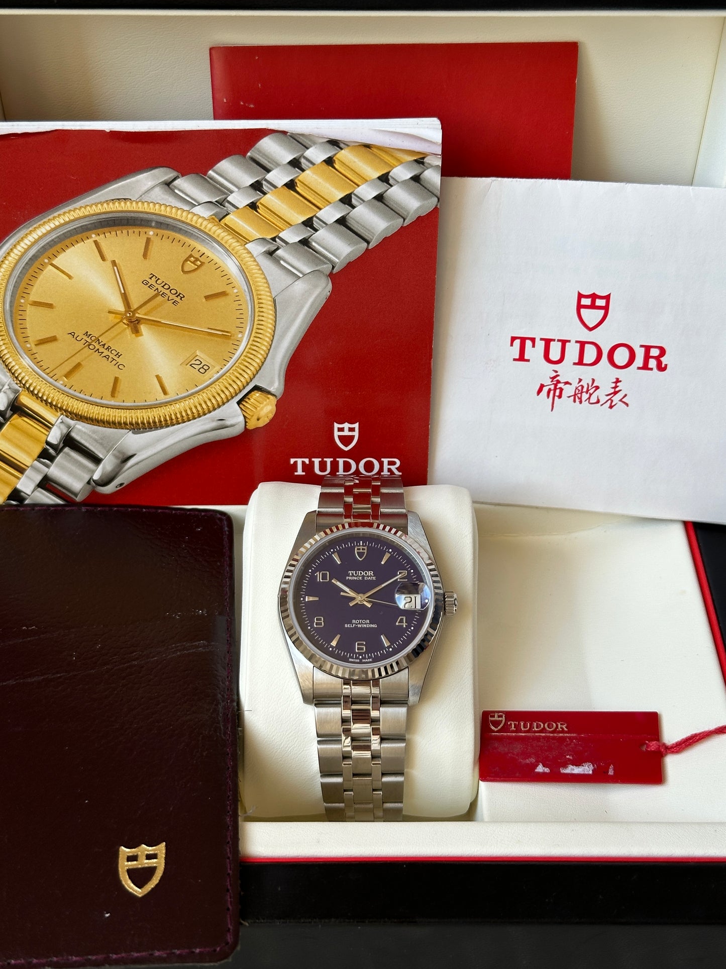 Tudor Prince 74034 Date (Ausstellungsstück) - Box & Papiere
