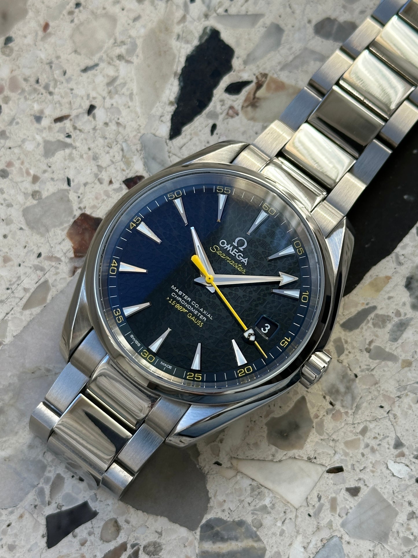 Omega Seamaster Aqua Terra 007 (Box & Paper) Limited Edition
