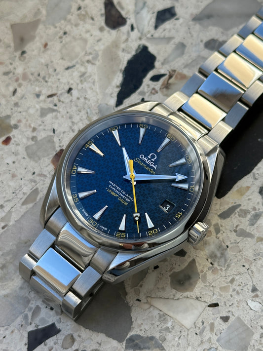 Omega Seamaster Aqua Terra 007 (Box & Paper) Limited Edition