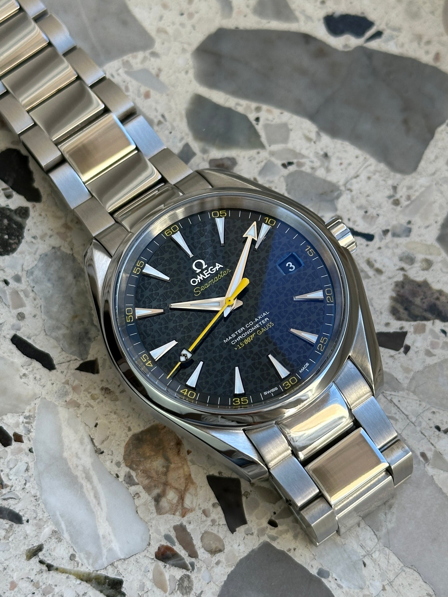 Omega Seamaster Aqua Terra 007 (Box & Paper) Limited Edition