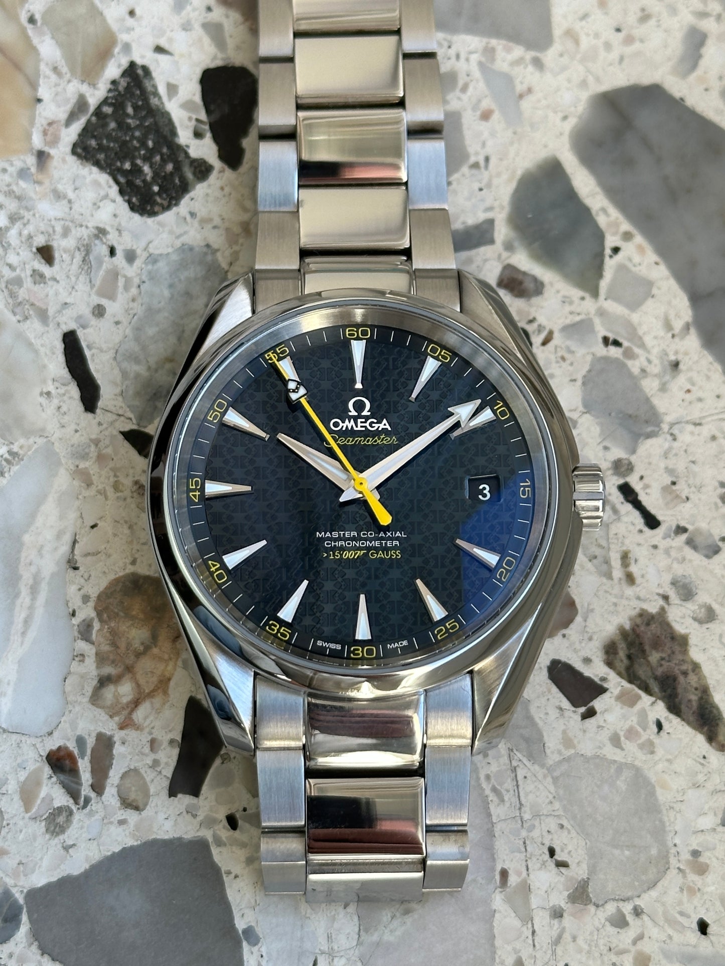 Omega Seamaster Aqua Terra 007 (Box & Paper) Limited Edition