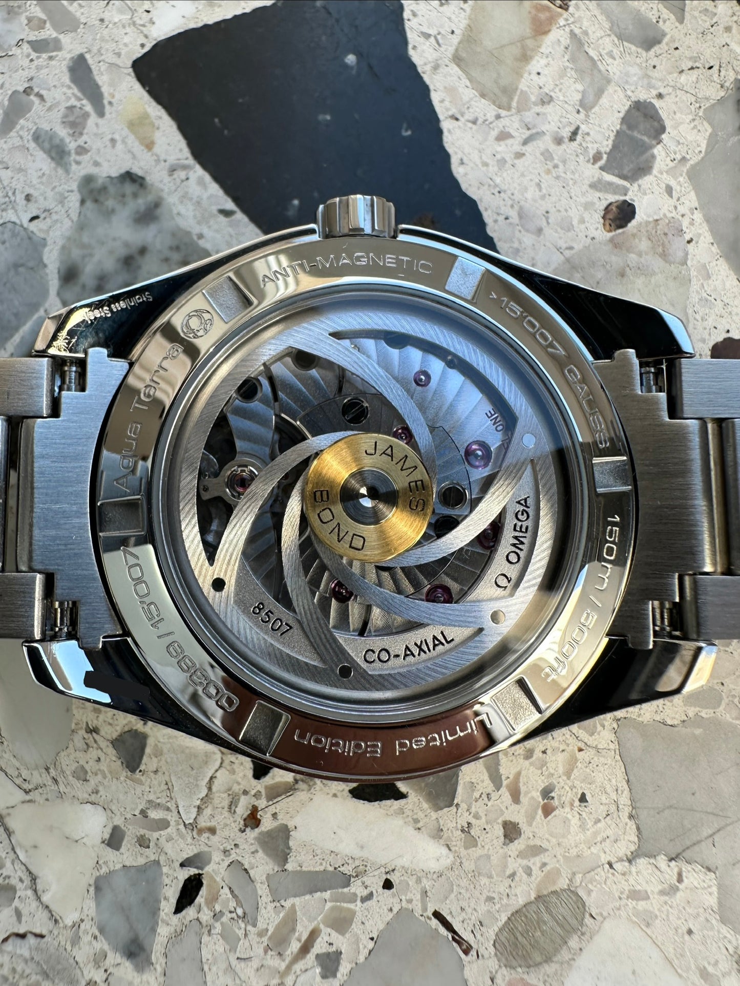 Omega Seamaster Aqua Terra 007 (Box & Paper) Limited Edition