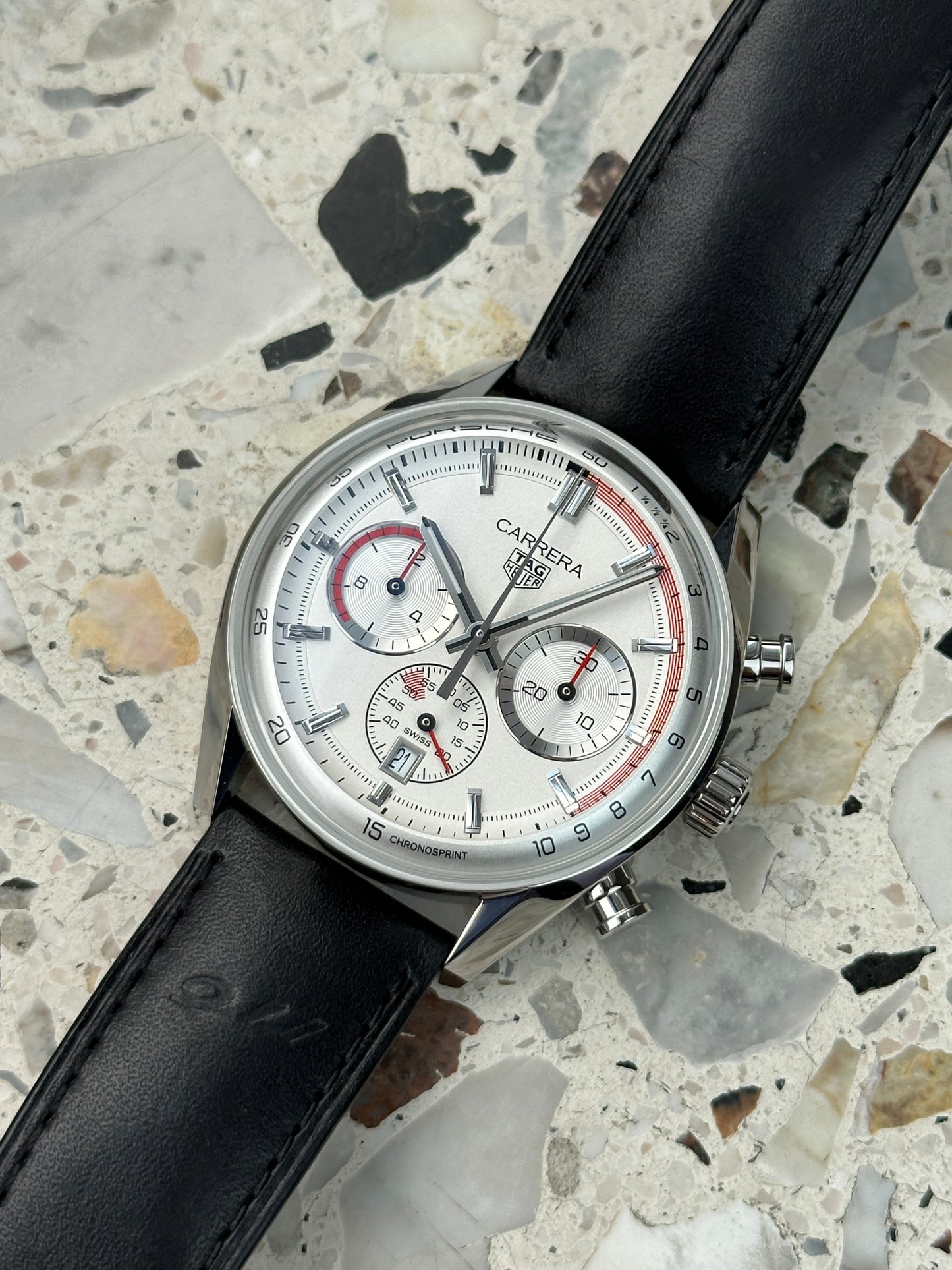 Tag Heuer Carrera (FULL Guaranty 09.2028) Chronosprint X Porsche