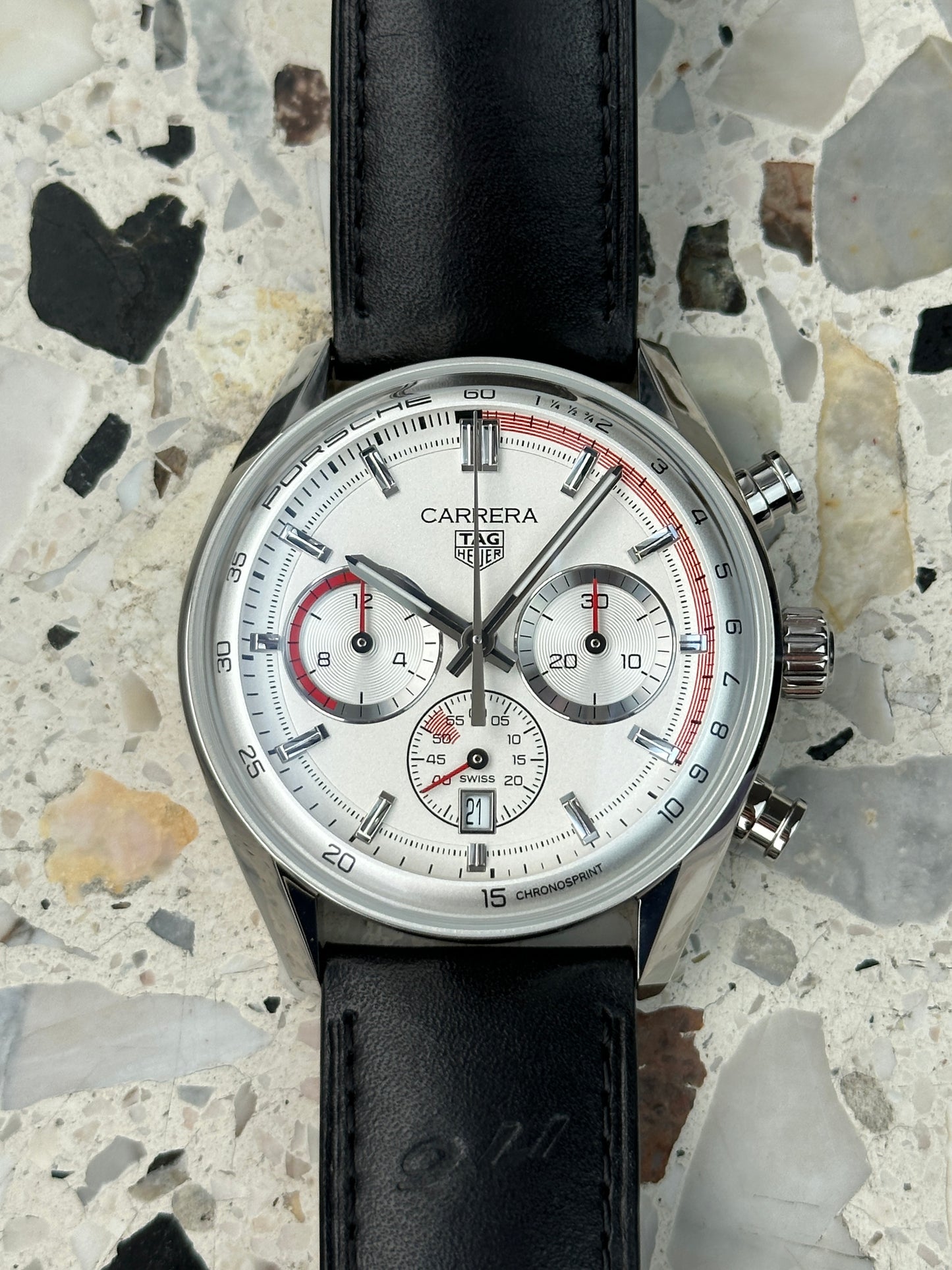 Tag Heuer Carrera (FULL Guaranty 09.2028) Chronosprint X Porsche