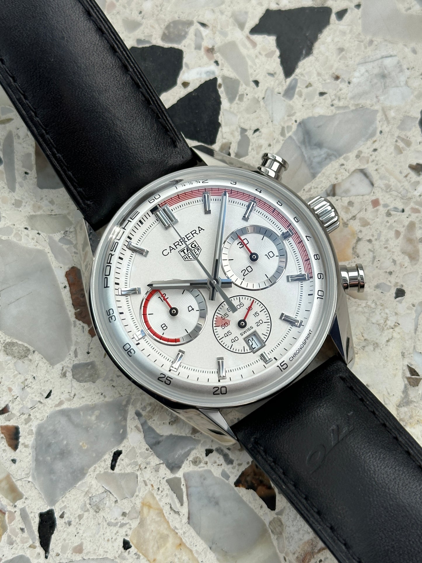 Tag Heuer Carrera (FULL Guaranty 09.2028) Chronosprint X Porsche