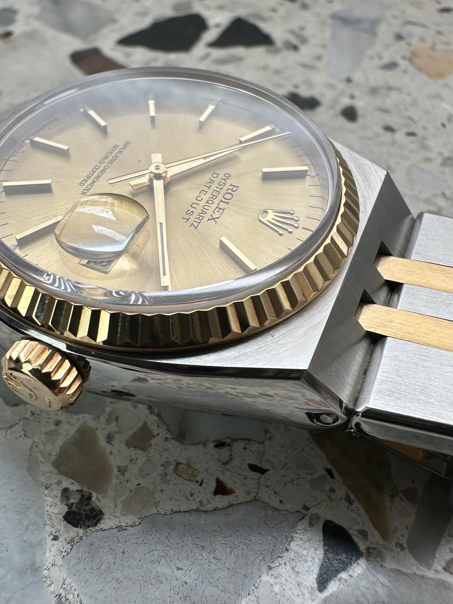 Rolex Oysterquartz Datejust Two-Tone (FULL SET) 17013