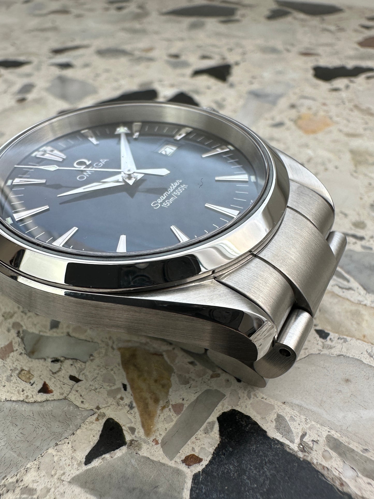 Omega Seamaster 2517.80 Aqua Terra (Blue Dial)