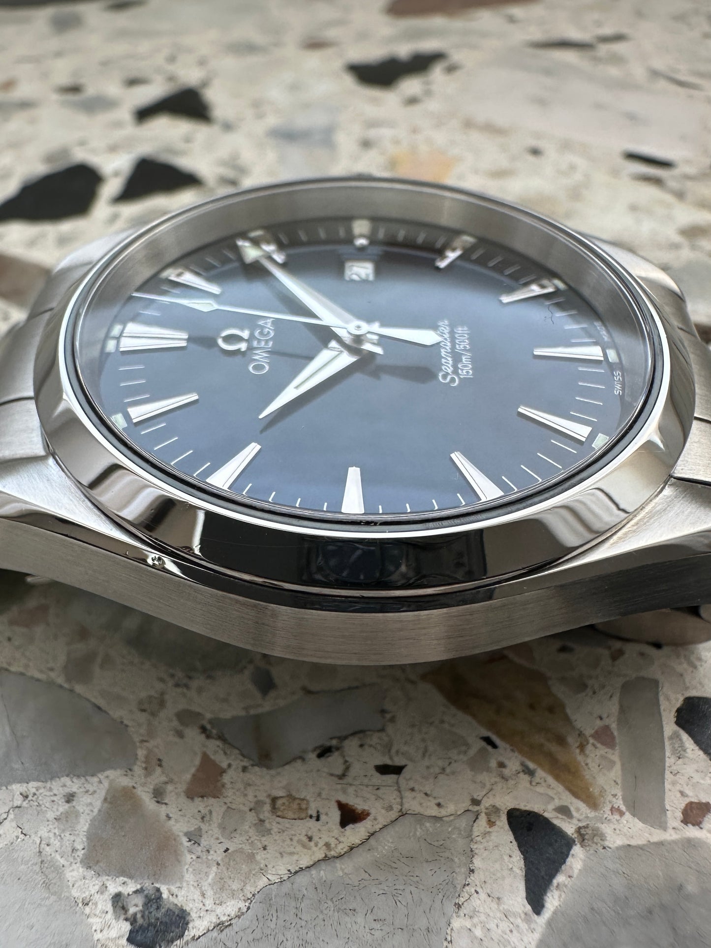 Omega Seamaster 2517.80 Aqua Terra (Blue Dial)