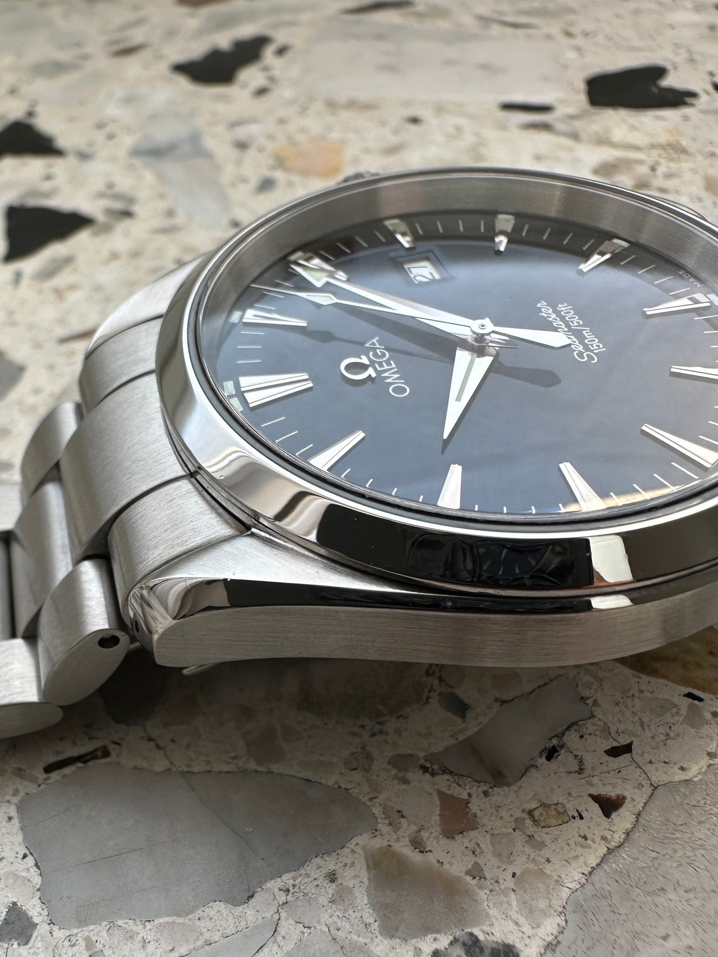 Omega Seamaster 2517.80 Aqua Terra (Blue Dial)