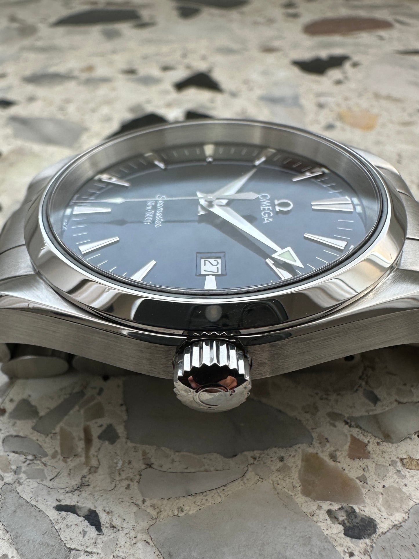 Omega Seamaster 2517.80 Aqua Terra (Blue Dial)