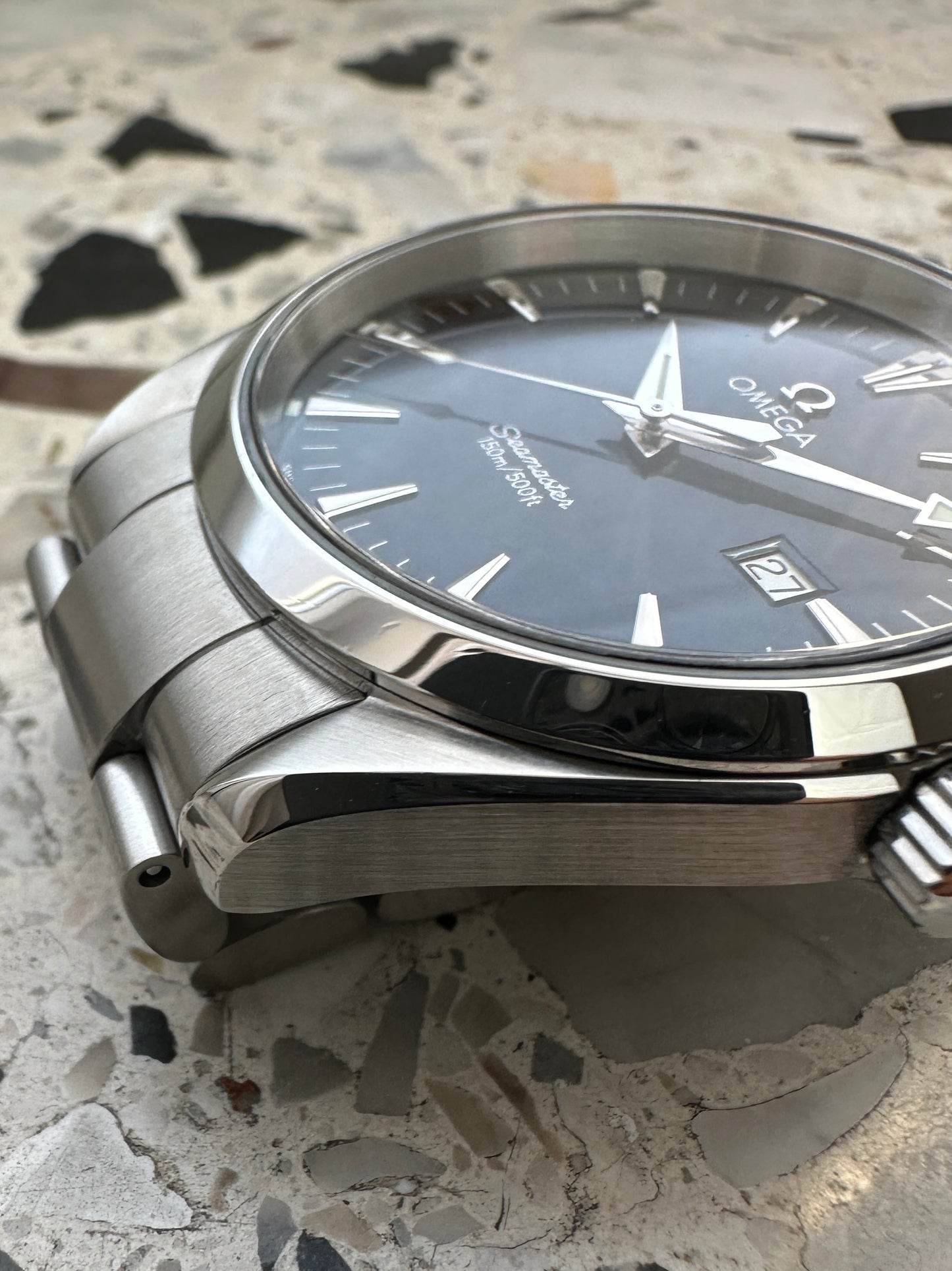 Omega Seamaster 2517.80 Aqua Terra (Blue Dial)