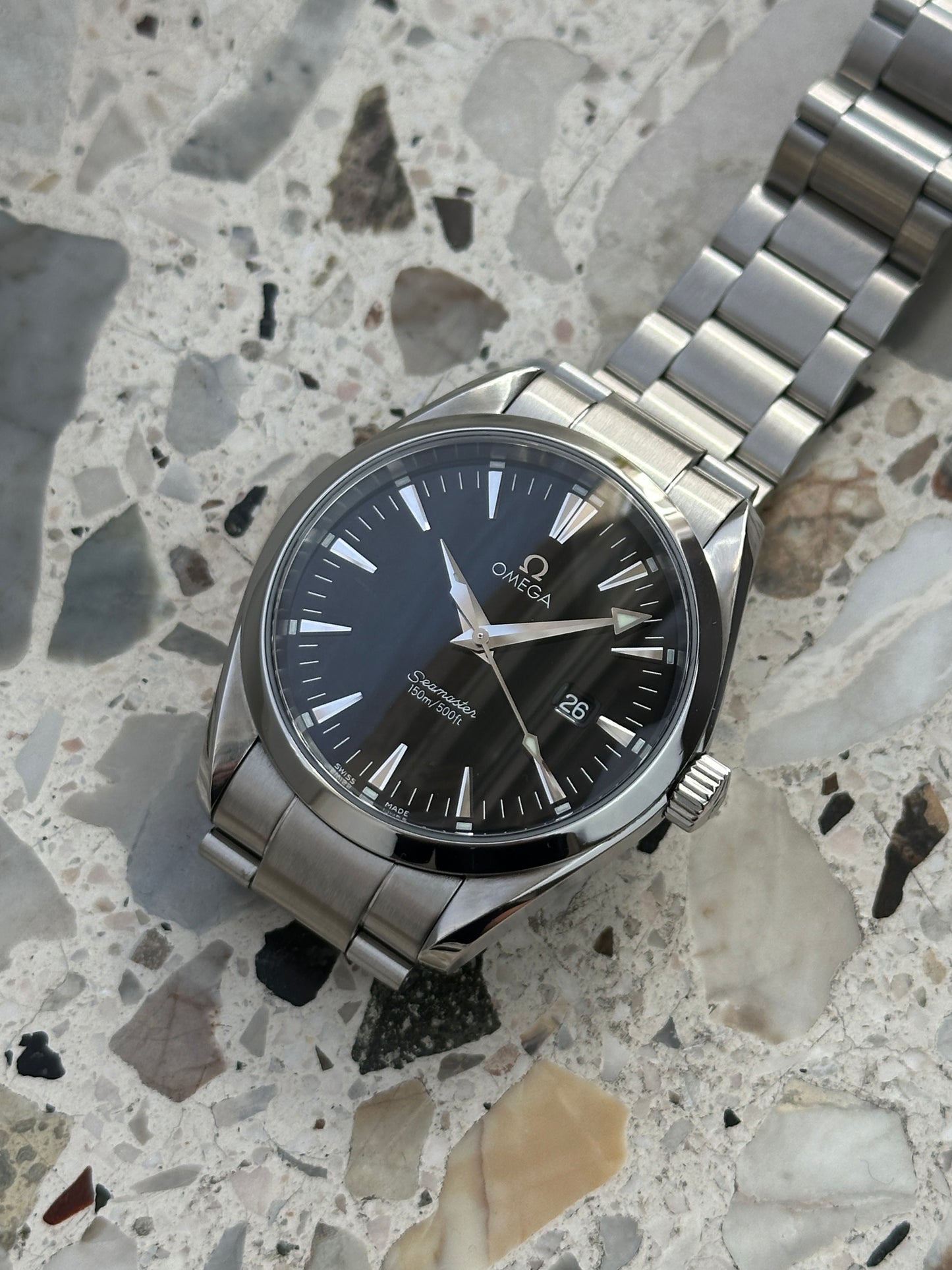 Omega Seamaster 2517.50 Aqua Terra (Black Dial)