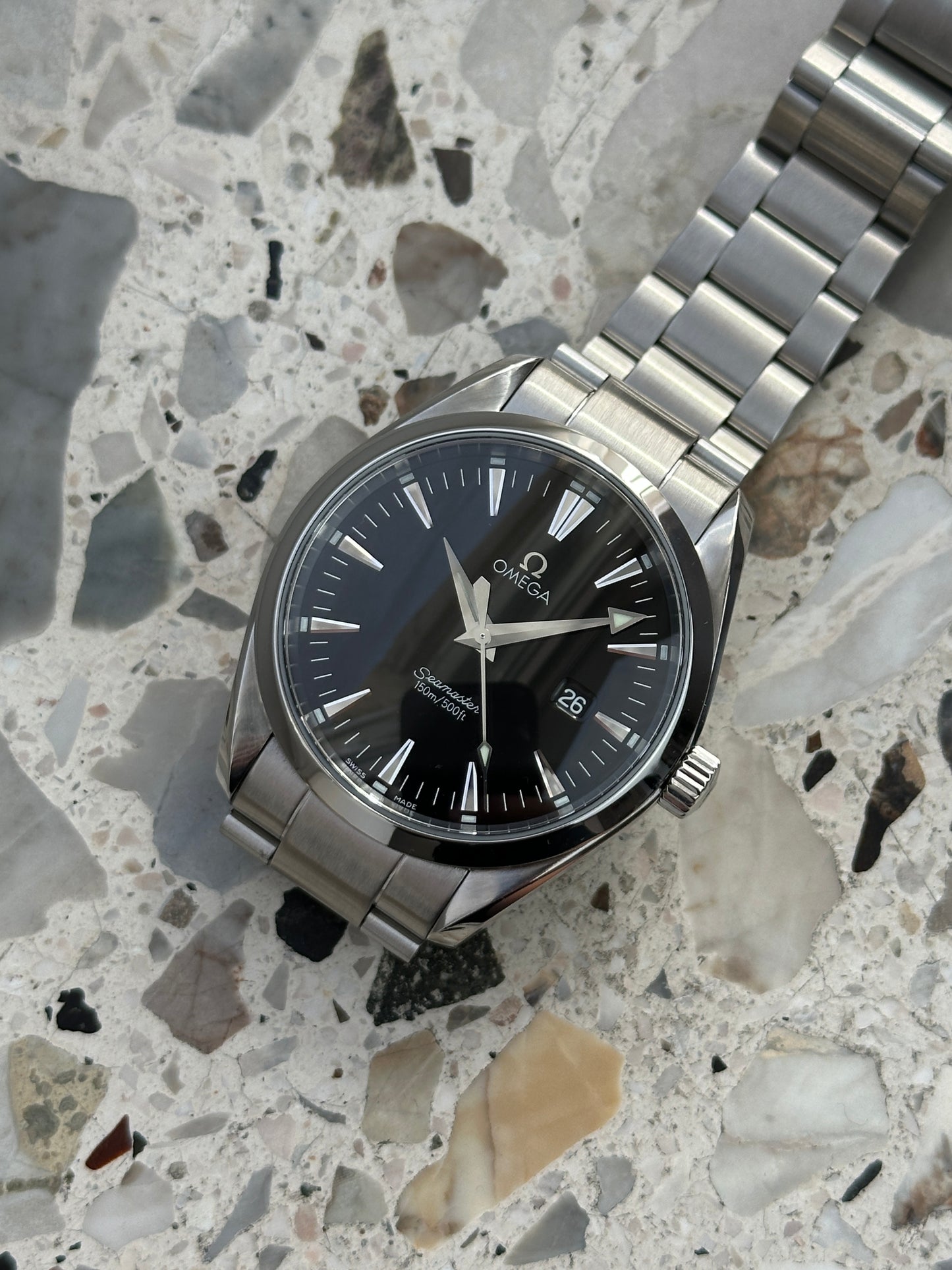 Omega Seamaster 2517.50 Aqua Terra (Black Dial)