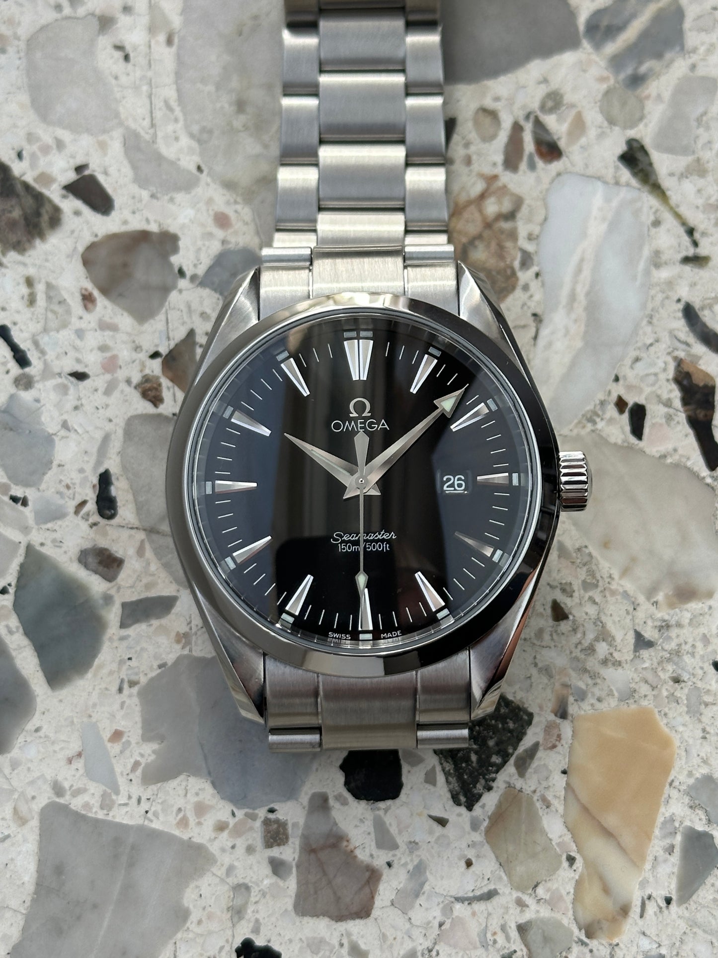 Omega Seamaster 2517.50 Aqua Terra (Black Dial)