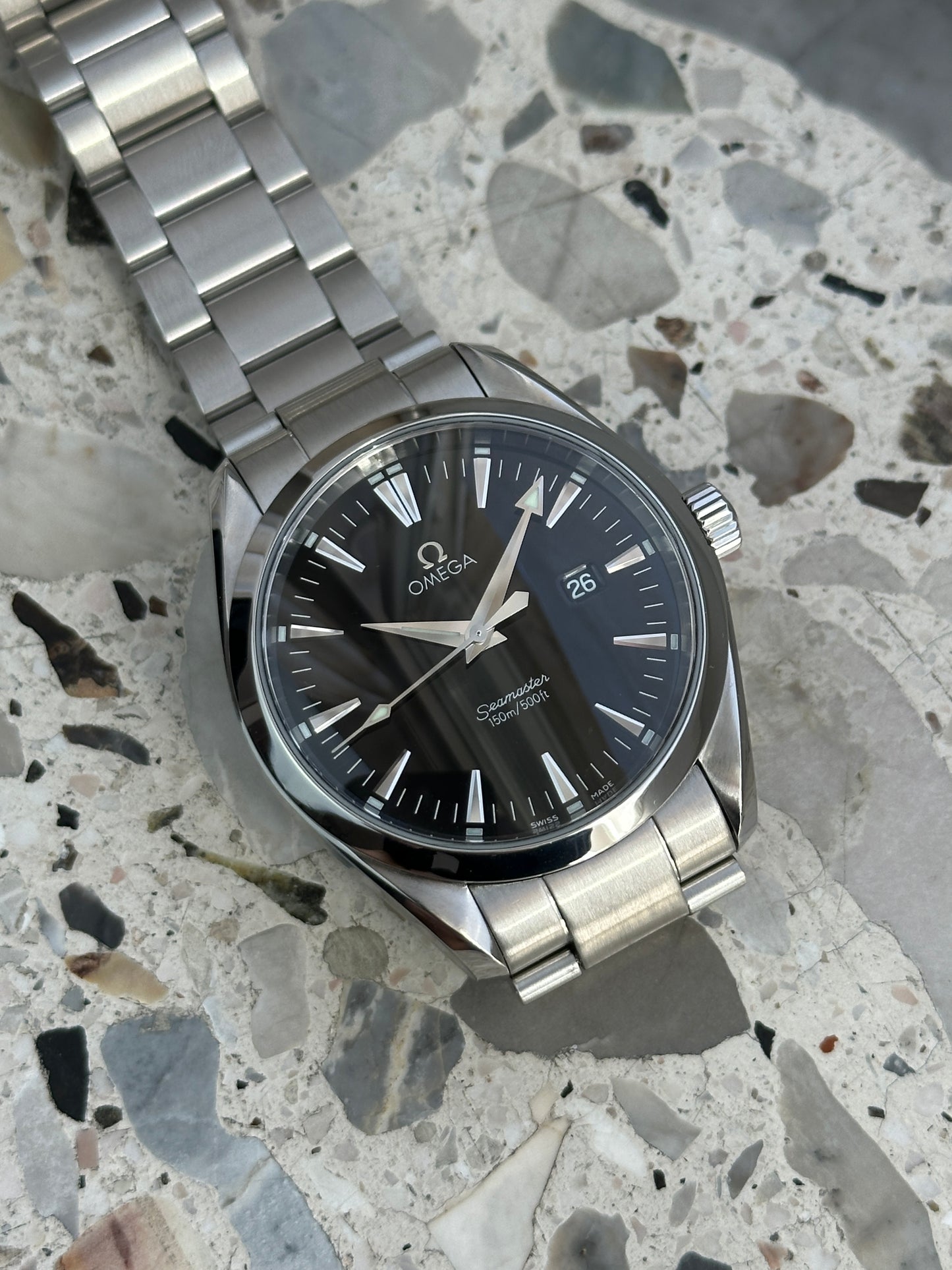 Omega Seamaster 2517.50 Aqua Terra (Black Dial)