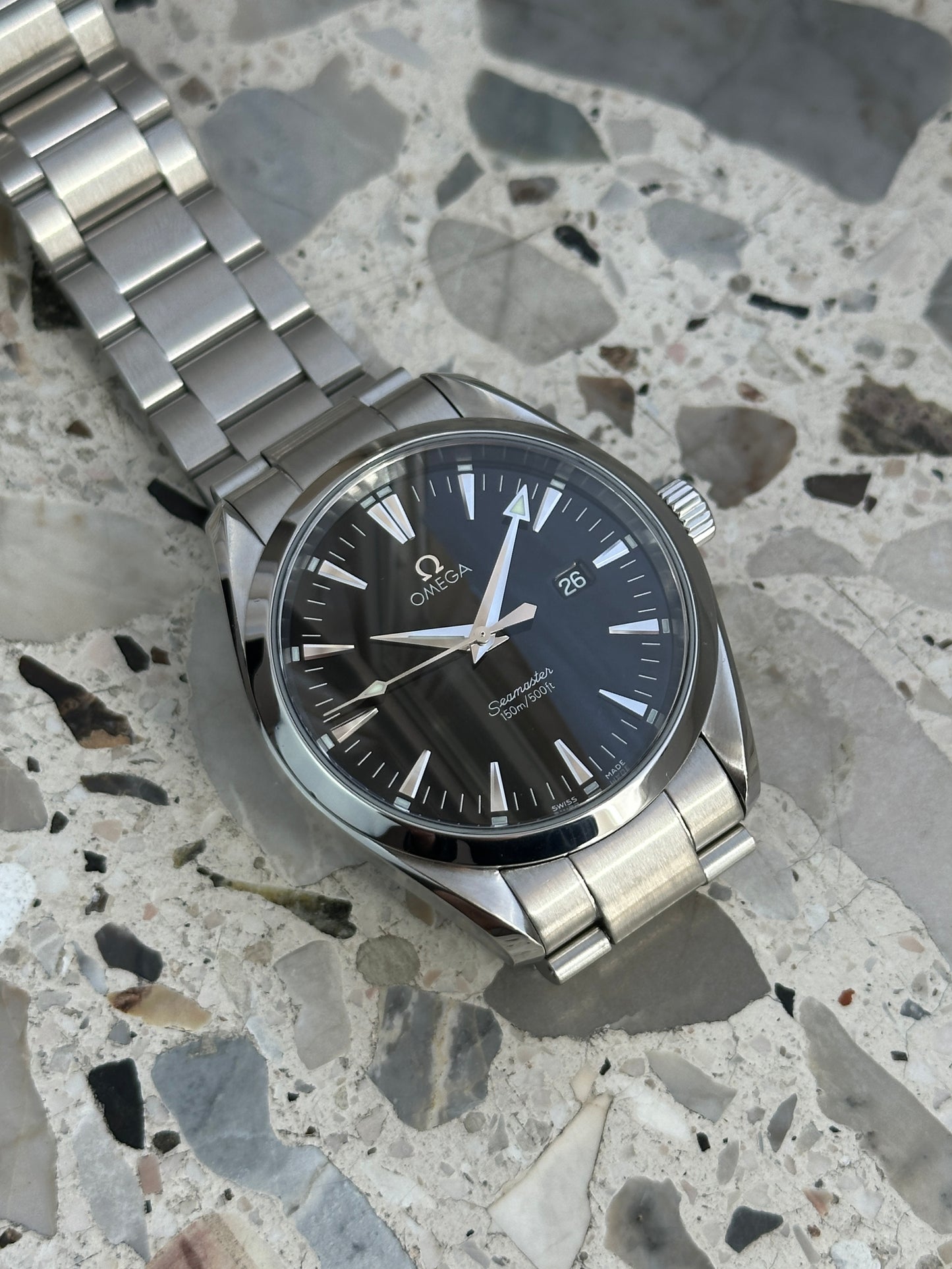 Omega Seamaster 2517.50 Aqua Terra (Black Dial)