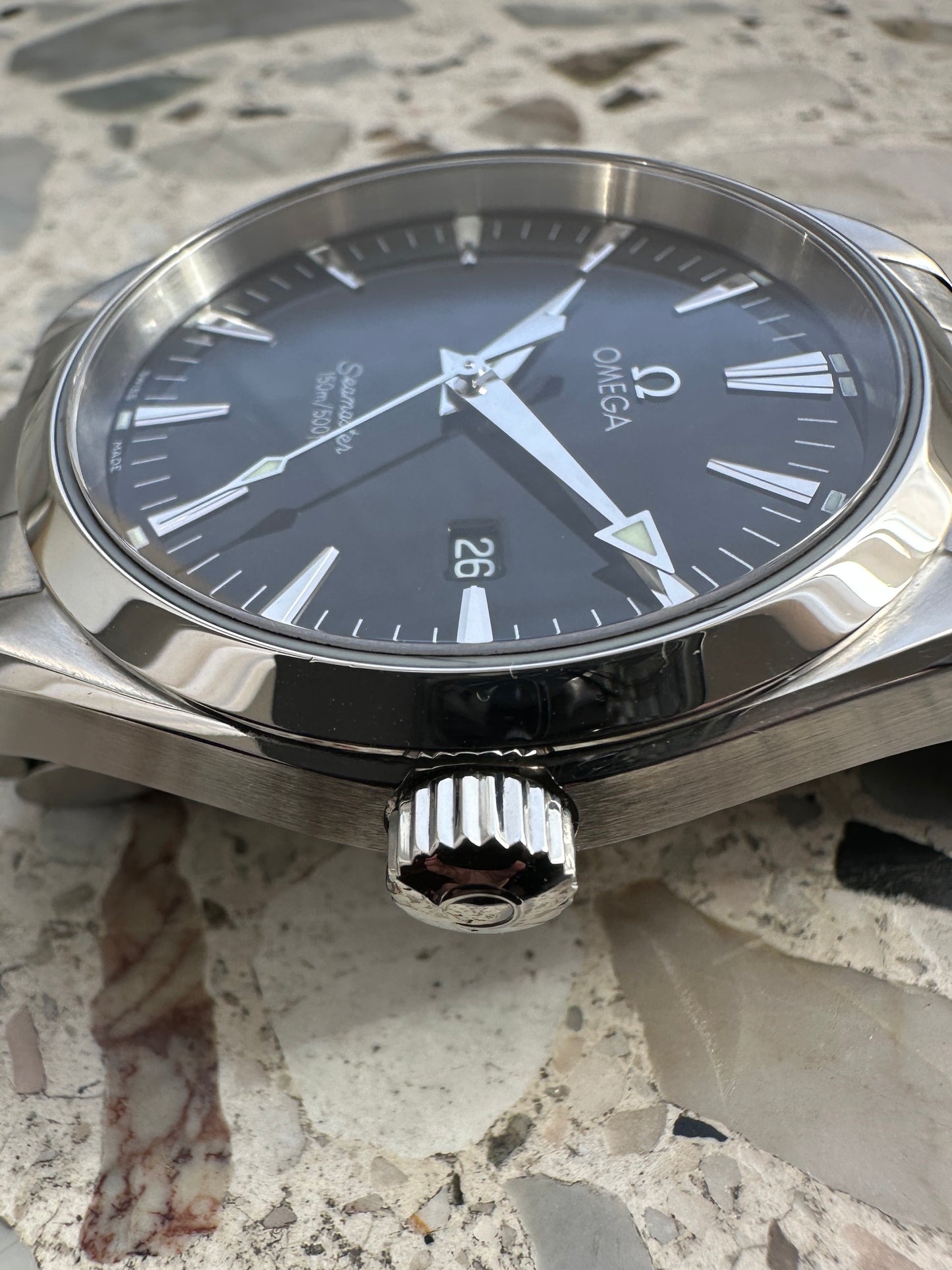 Omega Seamaster 2517.50 Aqua Terra (Black Dial)