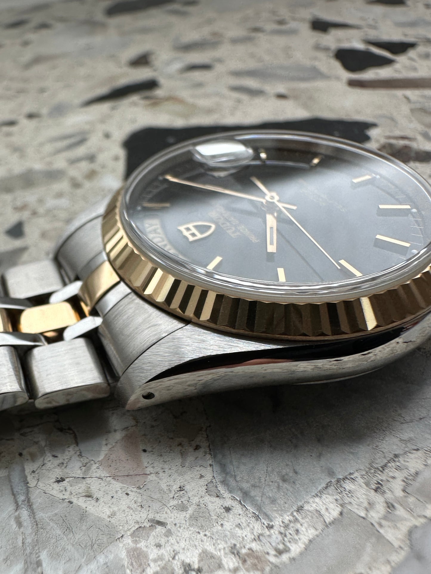 Tudor Prince Date Day (Full Set) 76213 - black dial