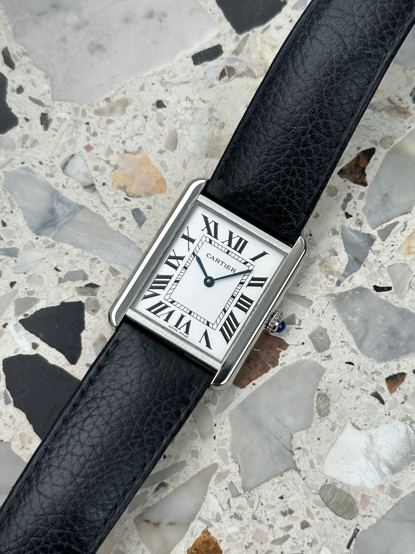 Cartier Tank Solo (Volle Garantie 09.2028) 3169 WSTA0028