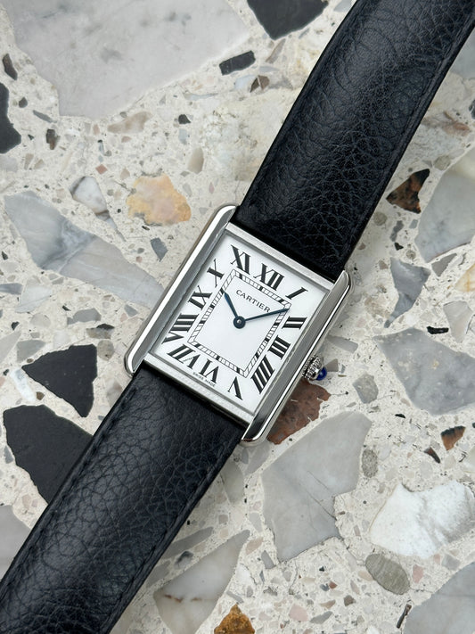 Cartier Tank Solo (Volle Garantie 09.2028) 3169 WSTA0028