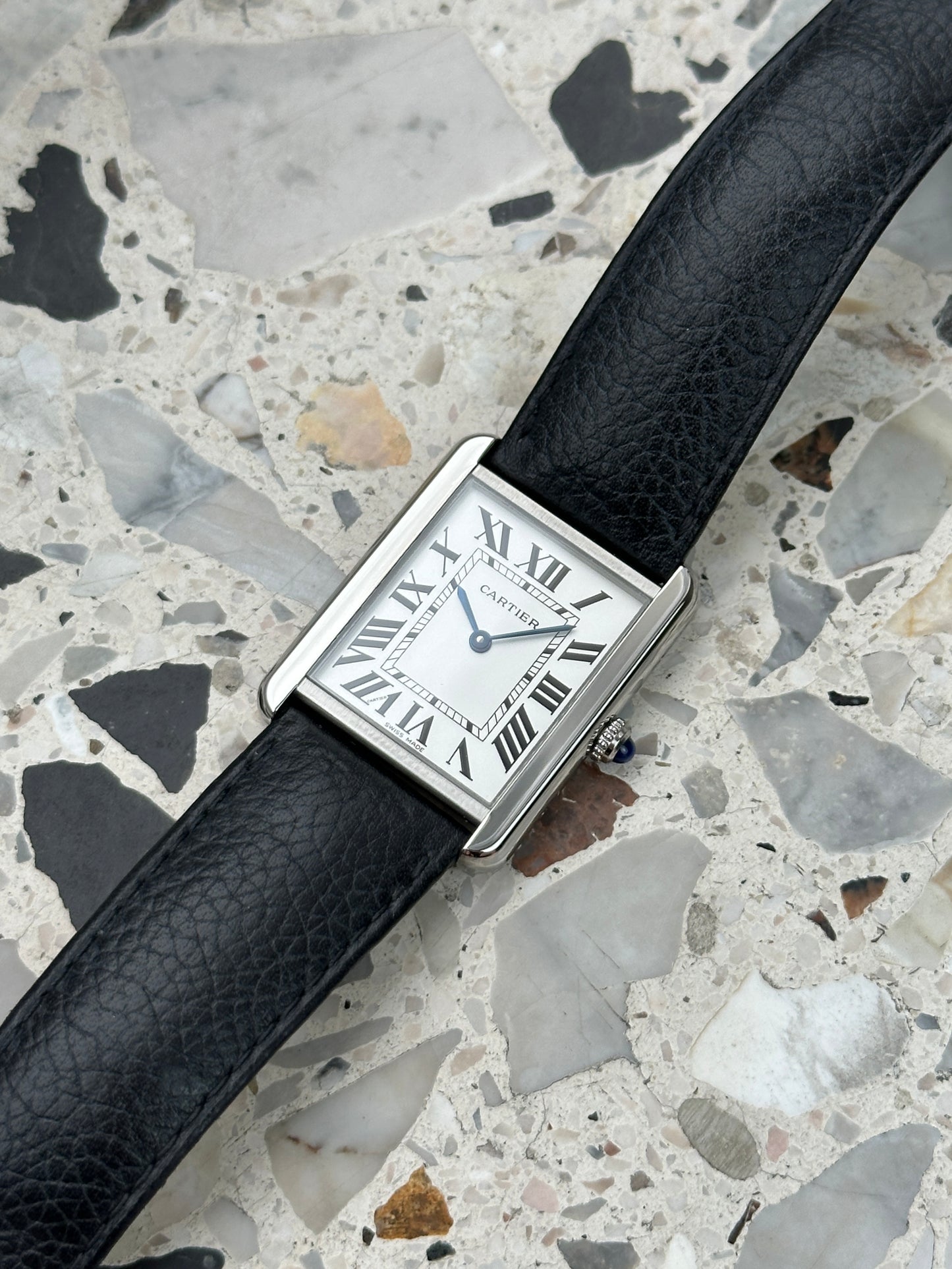 Cartier Tank Solo (Volle Garantie 09.2028) 3169 WSTA0028
