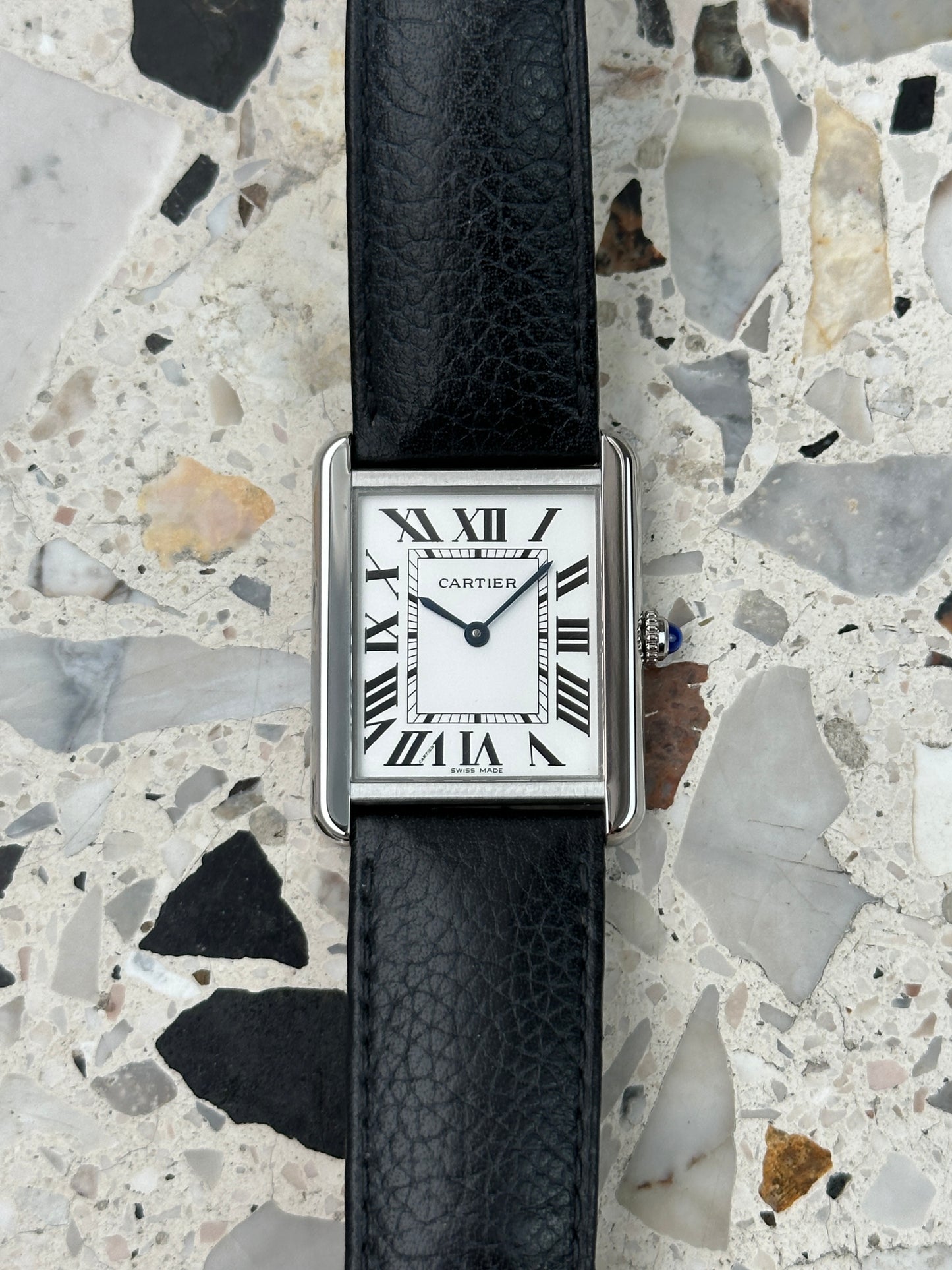 Cartier Tank Solo (Volle Garantie 09.2028) 3169 WSTA0028