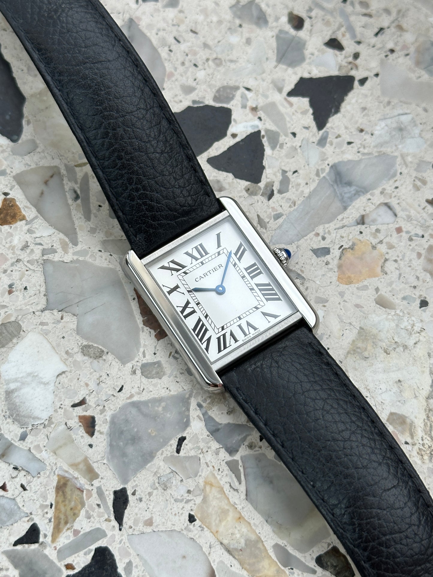 Cartier Tank Solo (Volle Garantie 09.2028) 3169 WSTA0028