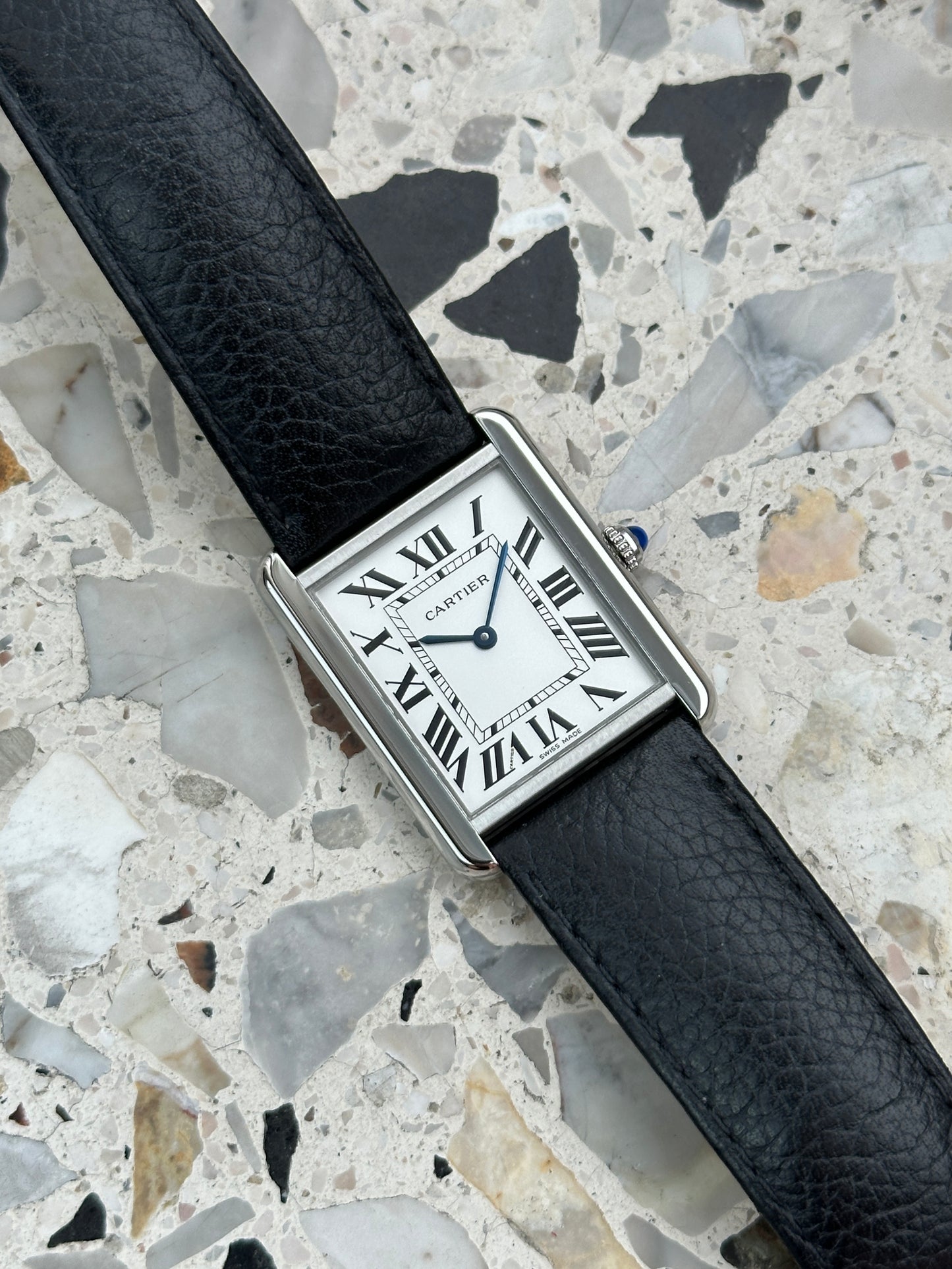 Cartier Tank Solo (Volle Garantie 09.2028) 3169 WSTA0028