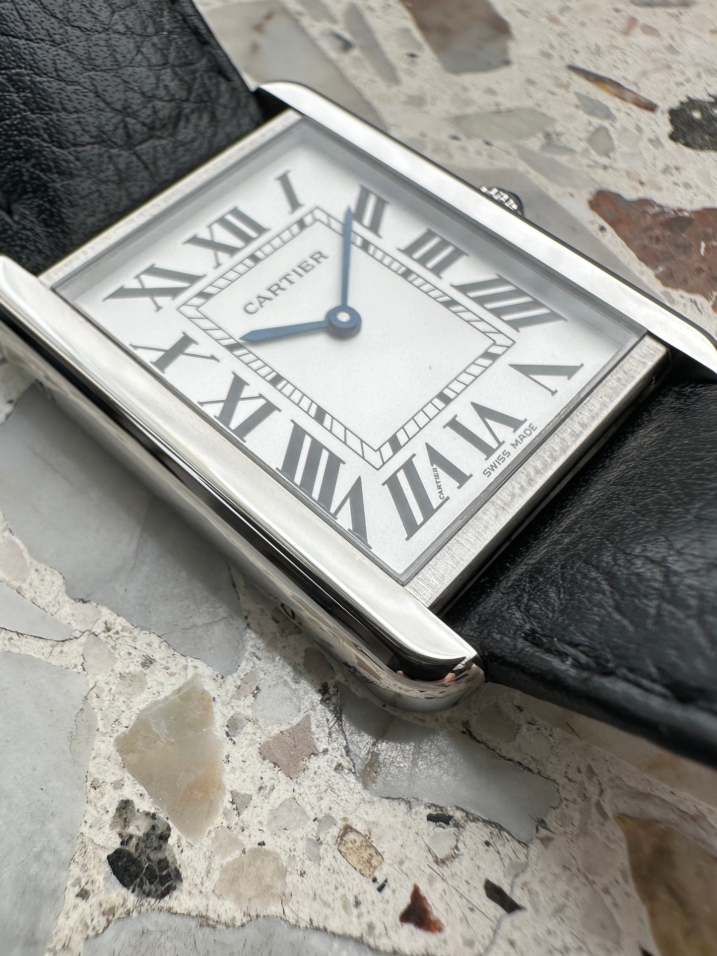 Cartier Tank Solo (Volle Garantie 09.2028) 3169 WSTA0028