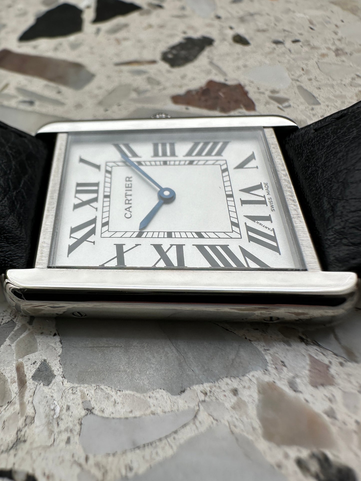 Cartier Tank Solo (Volle Garantie 09.2028) 3169 WSTA0028