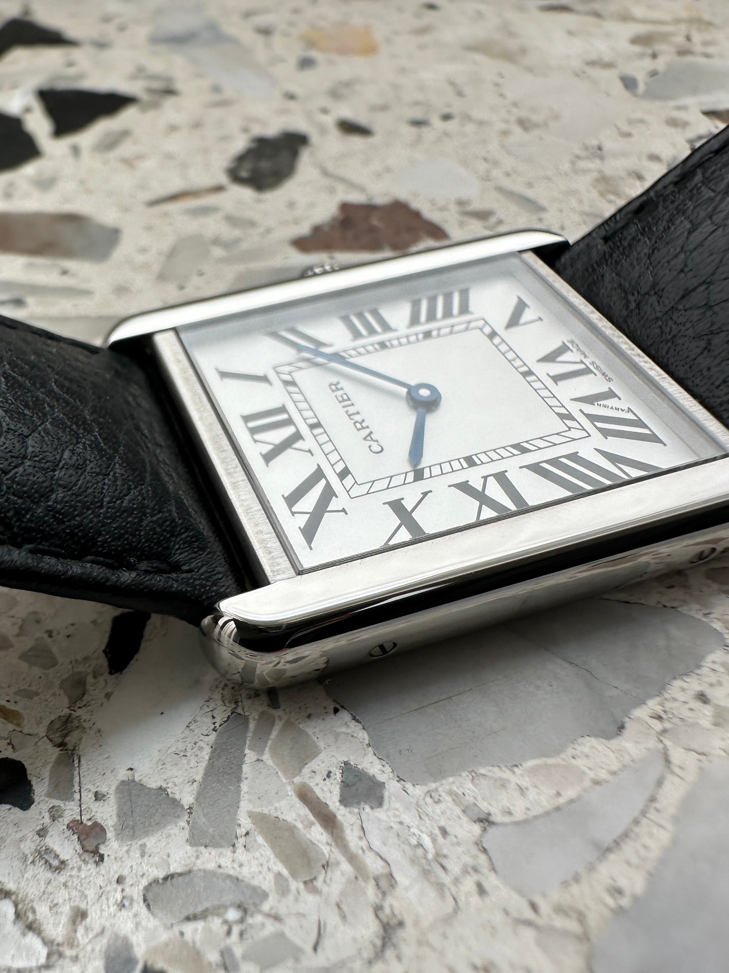 Cartier Tank Solo (Volle Garantie 09.2028) 3169 WSTA0028