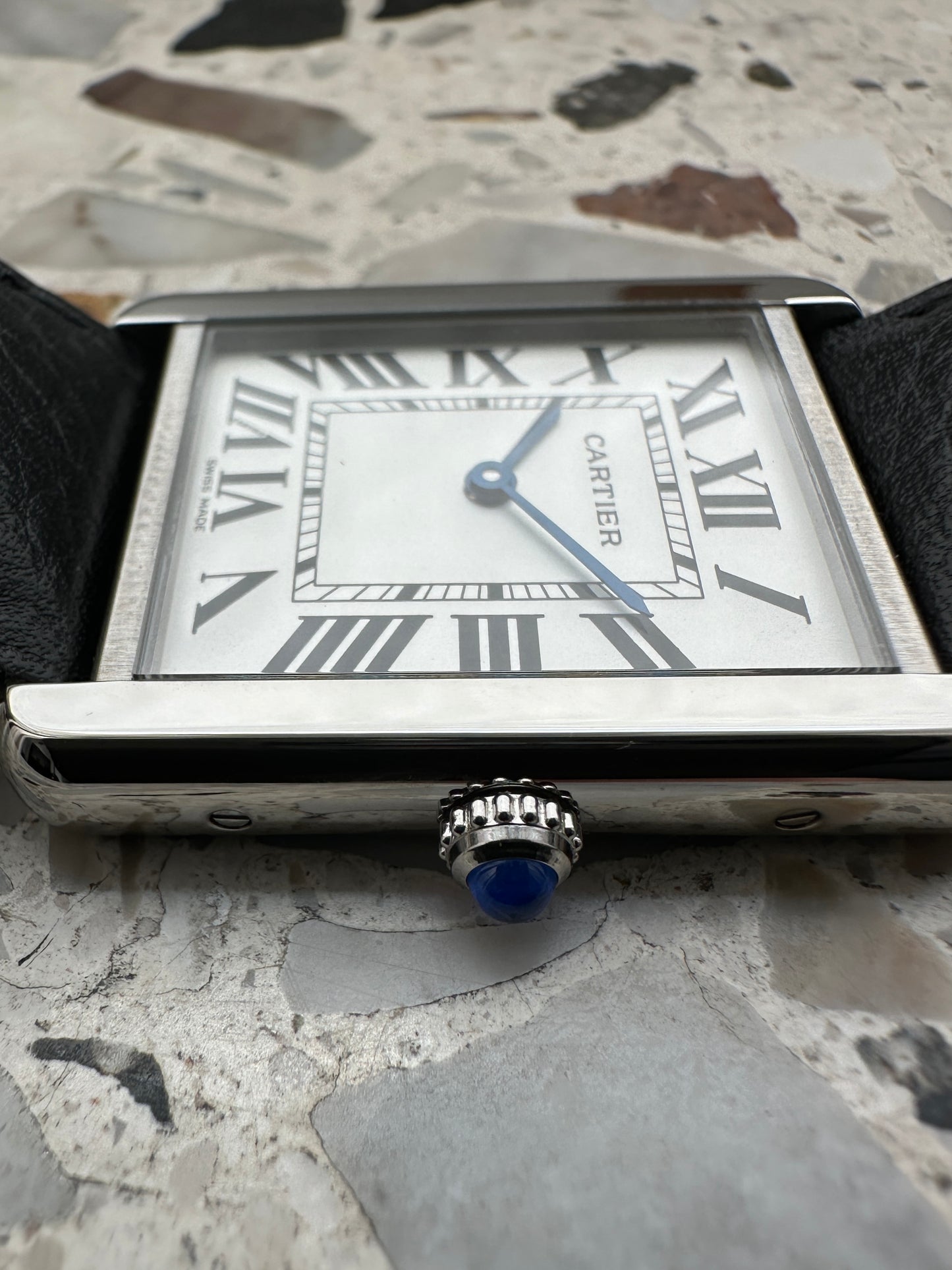 Cartier Tank Solo (Volle Garantie 09.2028) 3169 WSTA0028