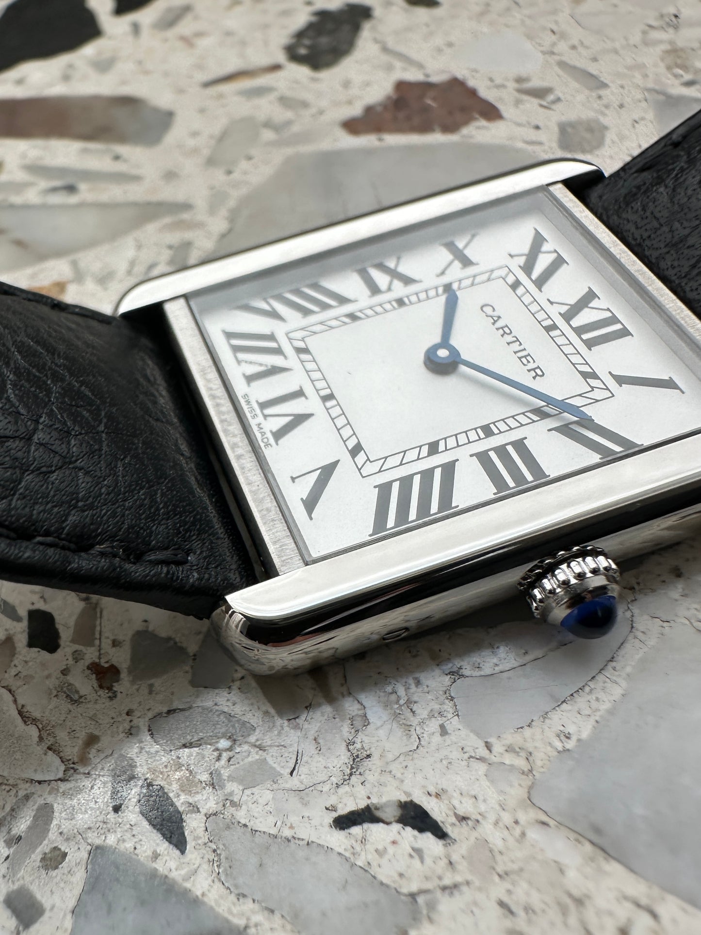 Cartier Tank Solo (Volle Garantie 09.2028) 3169 WSTA0028