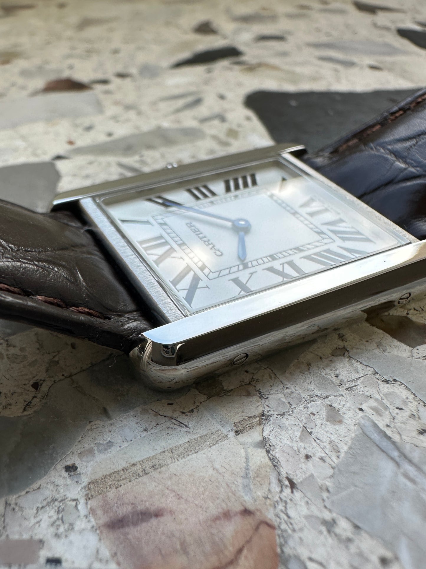 Cartier Tank Solo 3169 (Cartier Garantie 04.2028) WSTA0028 - Box & Papers