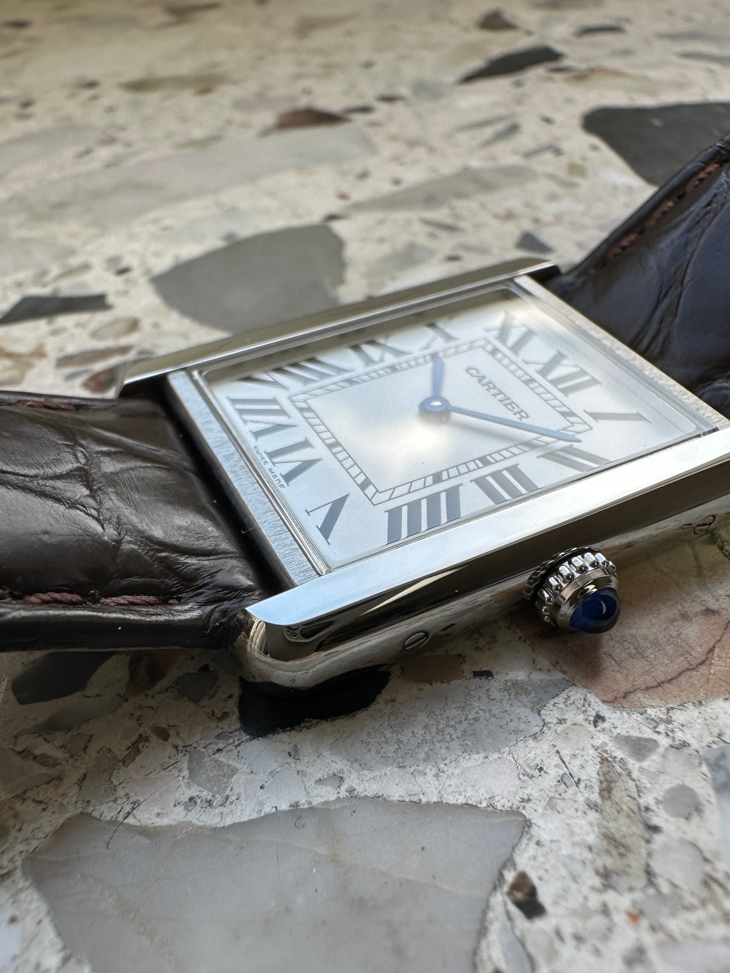 Cartier Tank Solo 3169 (Cartier Garantie 04.2028) WSTA0028 - Box & Papers