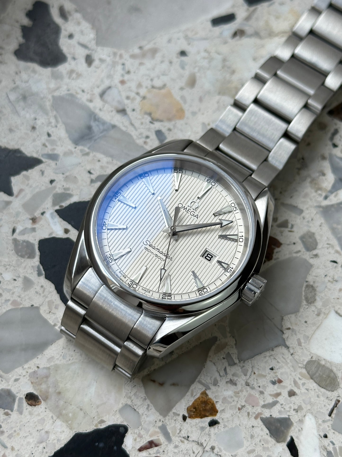 Omega Semaster (Box & Papiere) Aqua Terra 231.10.39.61.02.001