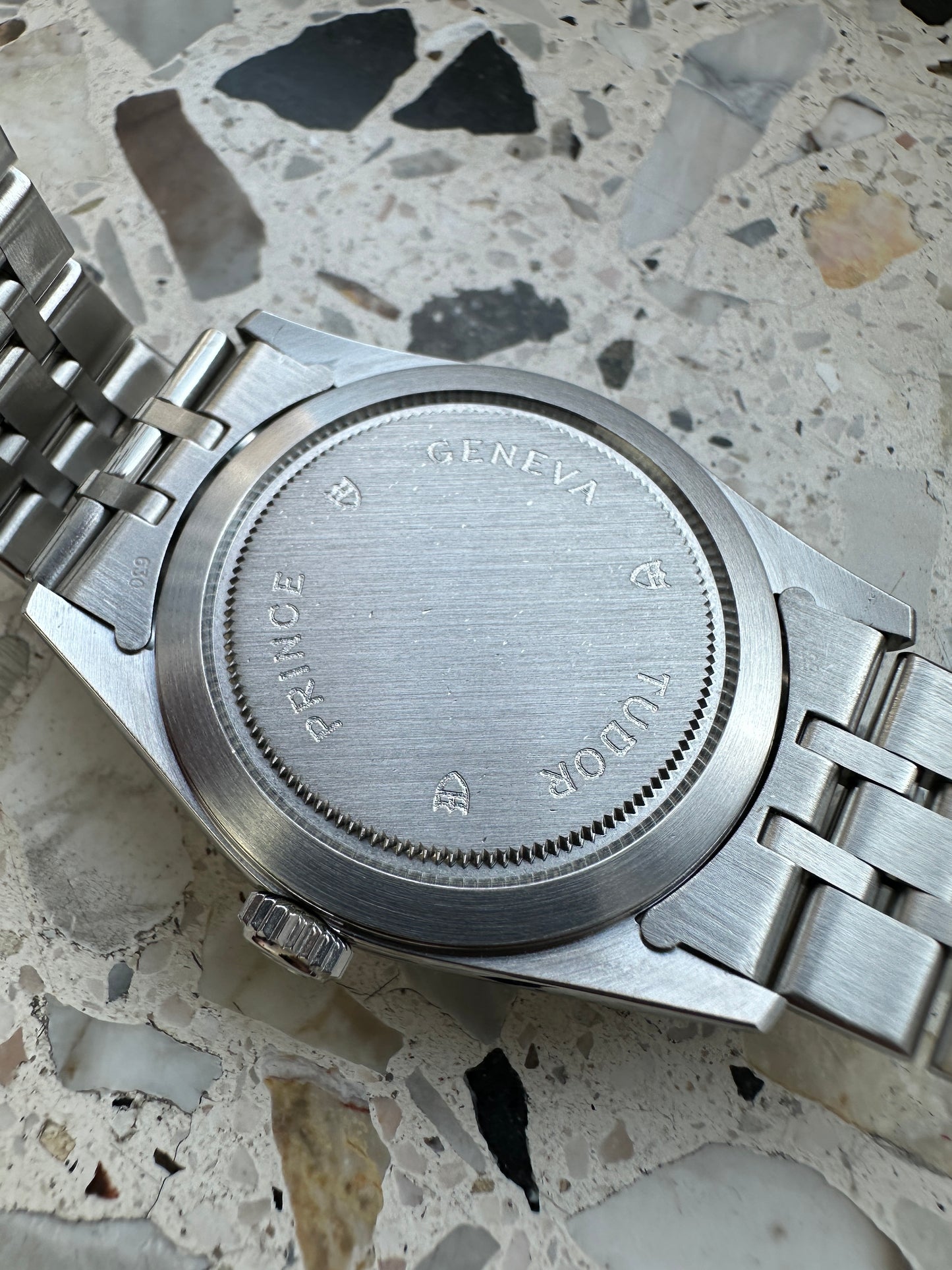 Tudor Prince Date Day 76214 (Full Set) - sunburst dial