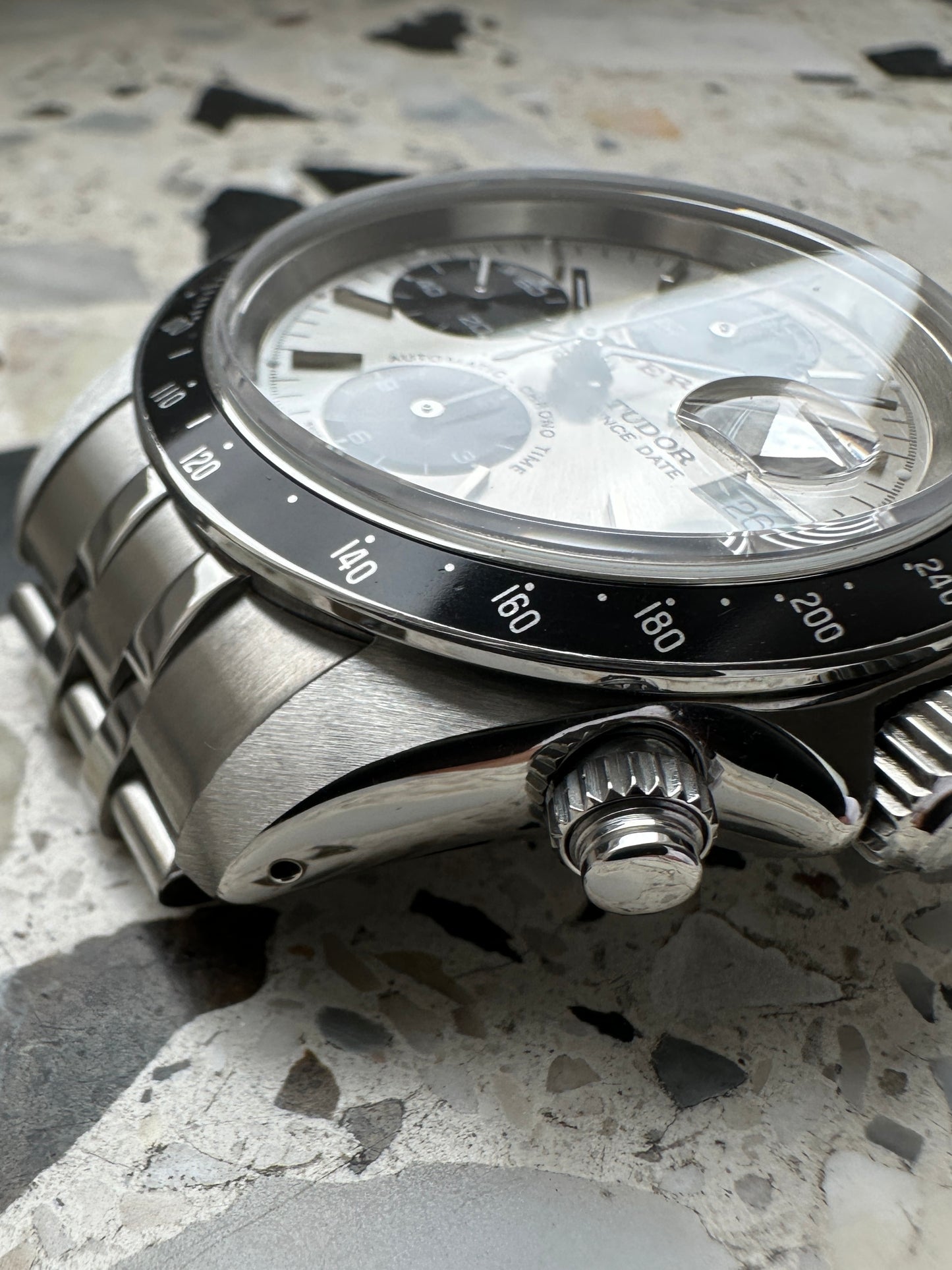 Tudor Prince Date 79260 (Tiger - Chronograph) Panda Dial