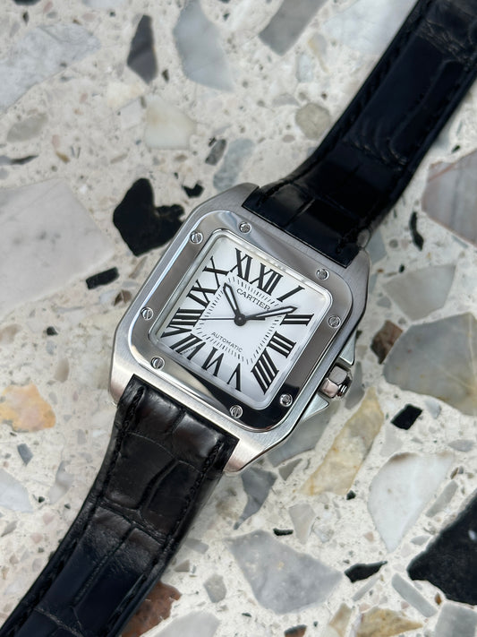 Cartier Santos 100 (W20126X8) Box & Paper - 2878