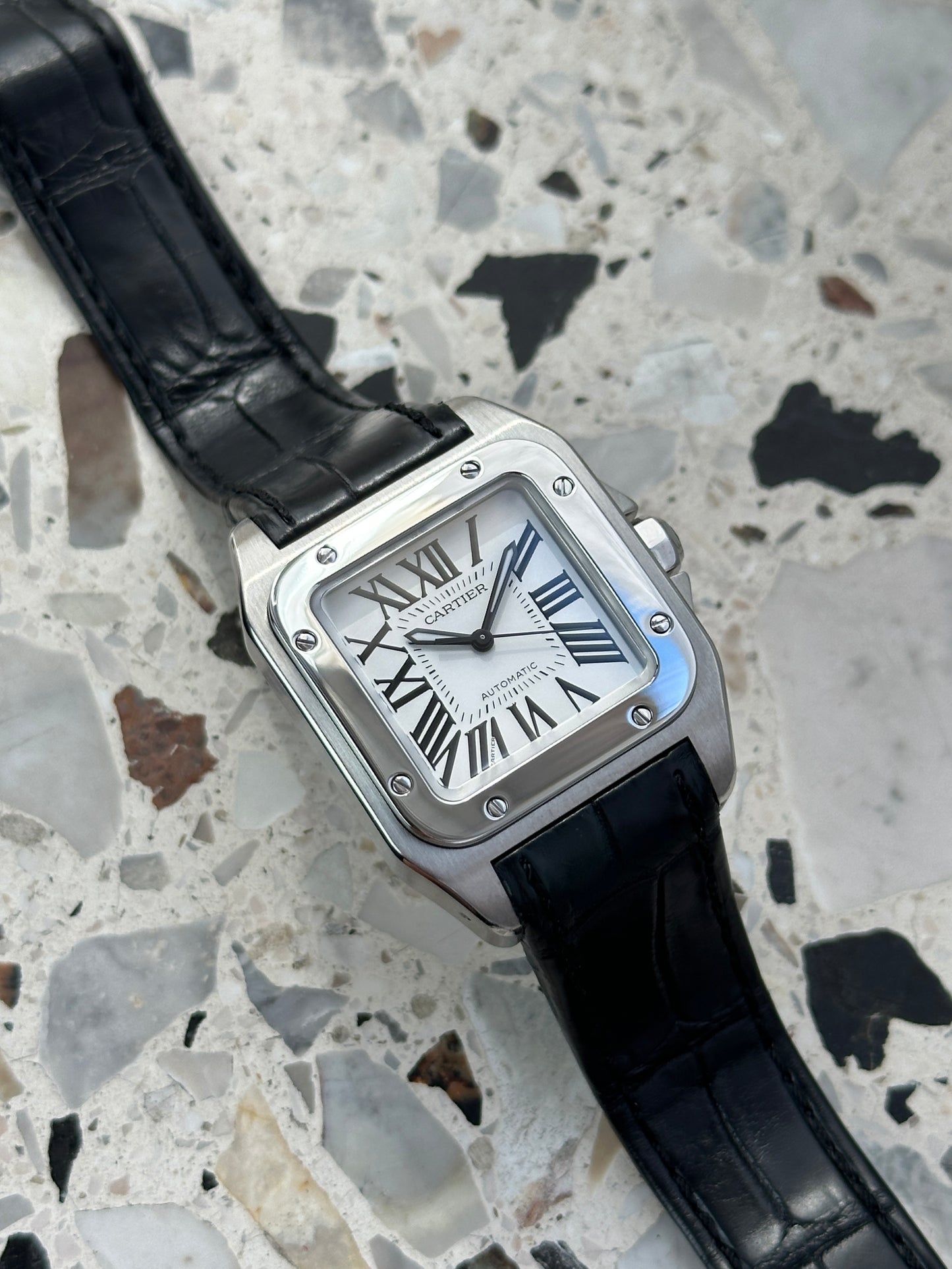 Cartier Santos 100 (W20126X8) Box & Paper - 2878