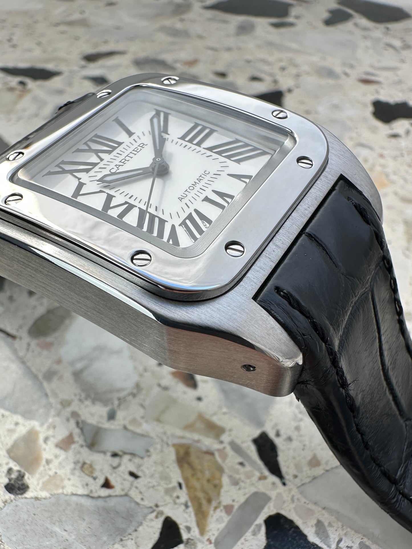 Cartier Santos 100 (W20126X8) Box & Paper - 2878
