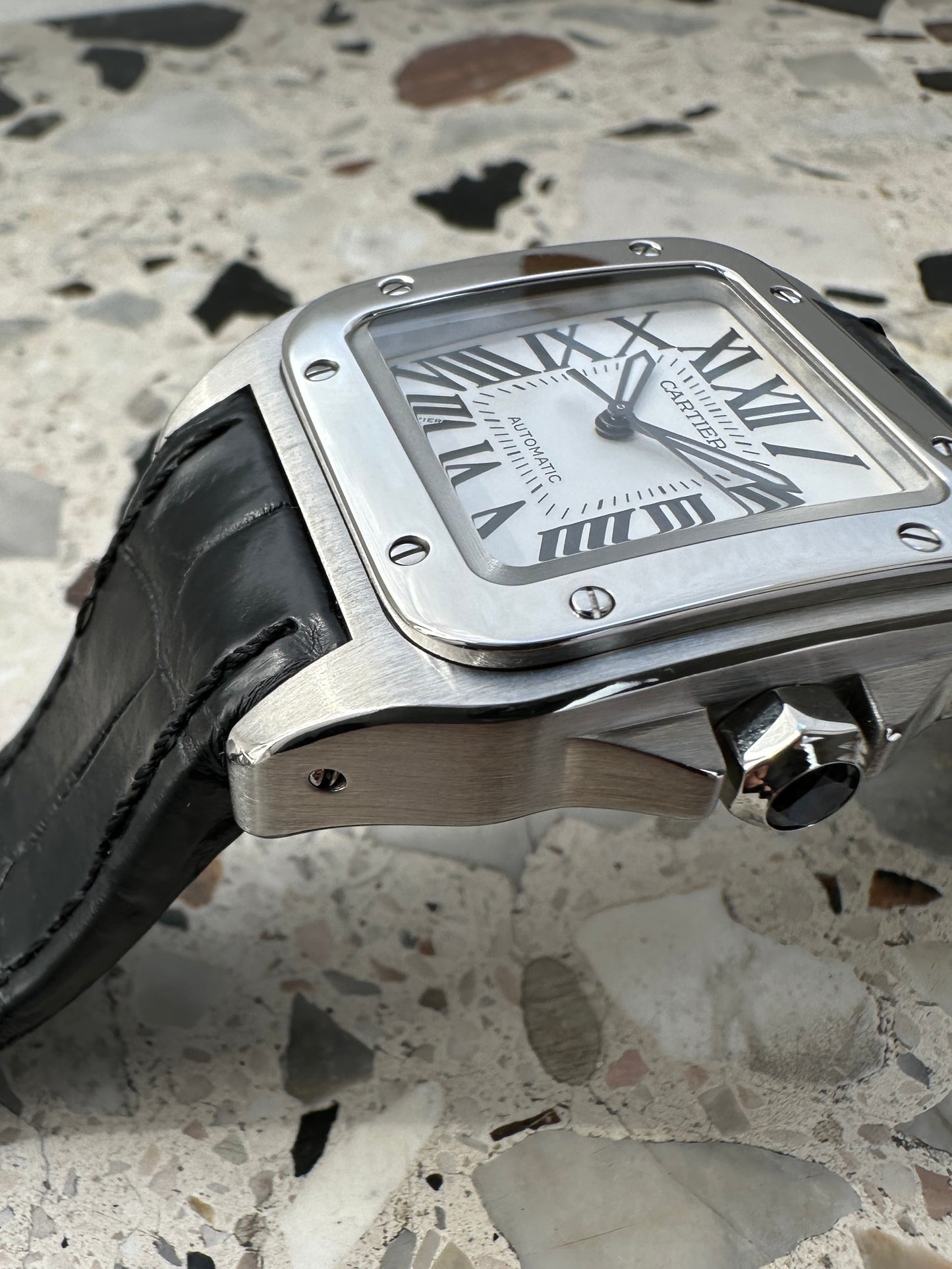 Cartier Santos 100 (W20126X8) Box & Paper - 2878