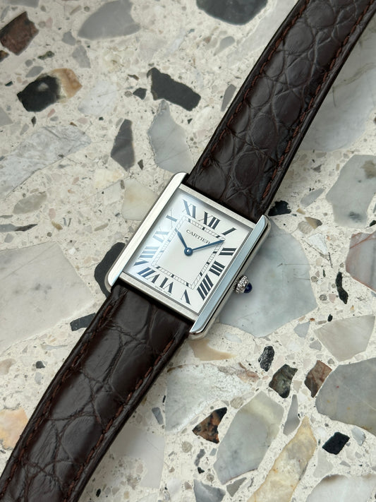 Cartier Tank Solo 3169 (Cartier Garantie 01.2029) WSTA0028 - Box & Papers