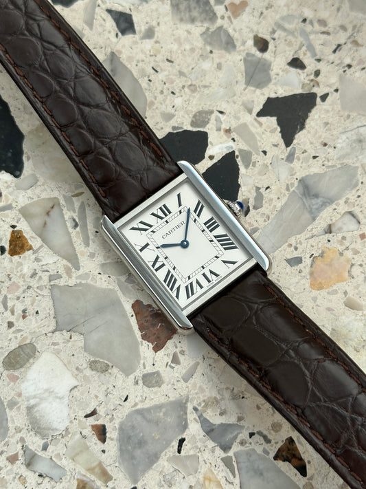 Cartier Tank Solo 3169 (Cartier Garantie 01.2029) WSTA0028 - Box & Papers
