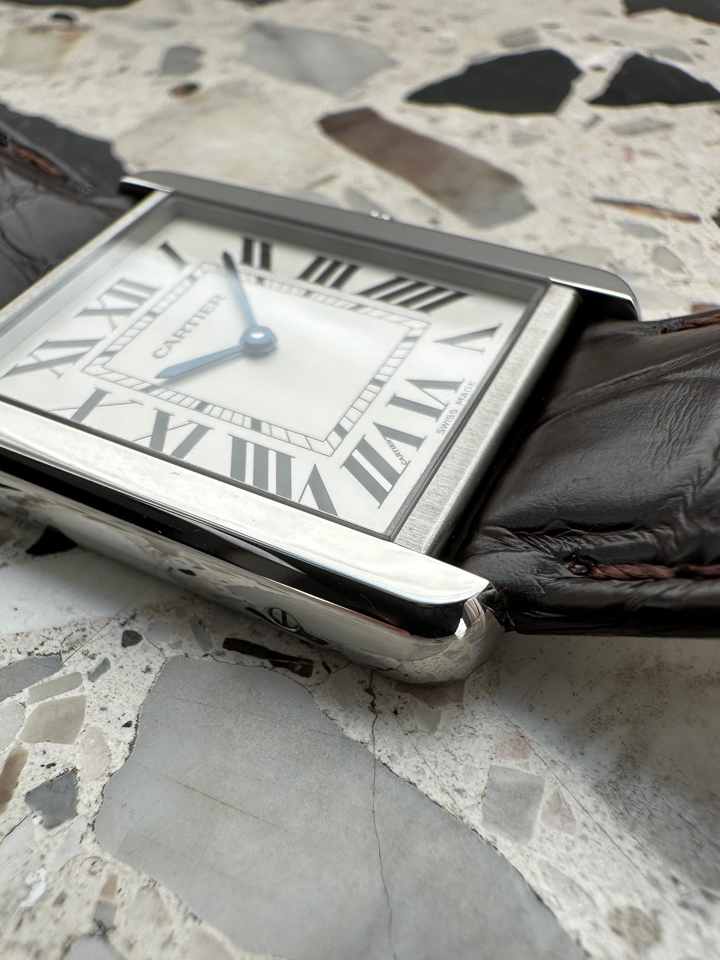 Cartier Tank Solo 3169 (Cartier Garantie 01.2029) WSTA0028 - Box & Papers